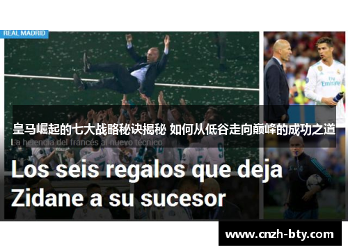 皇马崛起的七大战略秘诀揭秘 如何从低谷走向巅峰的成功之道