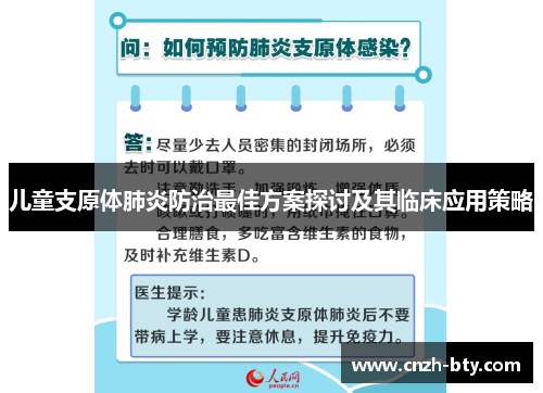 儿童支原体肺炎防治最佳方案探讨及其临床应用策略 儿童支原体肺炎防治最佳方案探讨及其临床应用策略