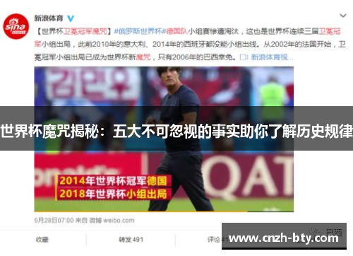 世界杯魔咒揭秘:五大不可忽视的事实助你了解历史规律 世界杯魔咒揭秘:五大不可忽视的事实助你了解历史规律